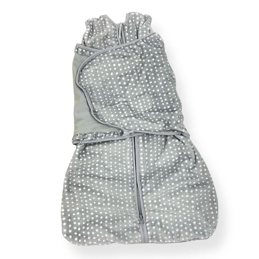 Halo Sleepsack Swaddle Gray Dot Size Small Kids Sleepwear