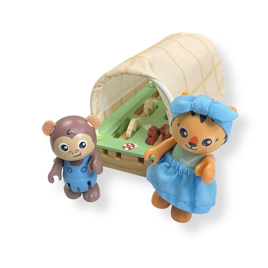 Hape Milo & Meloday - Farm Stand Toys