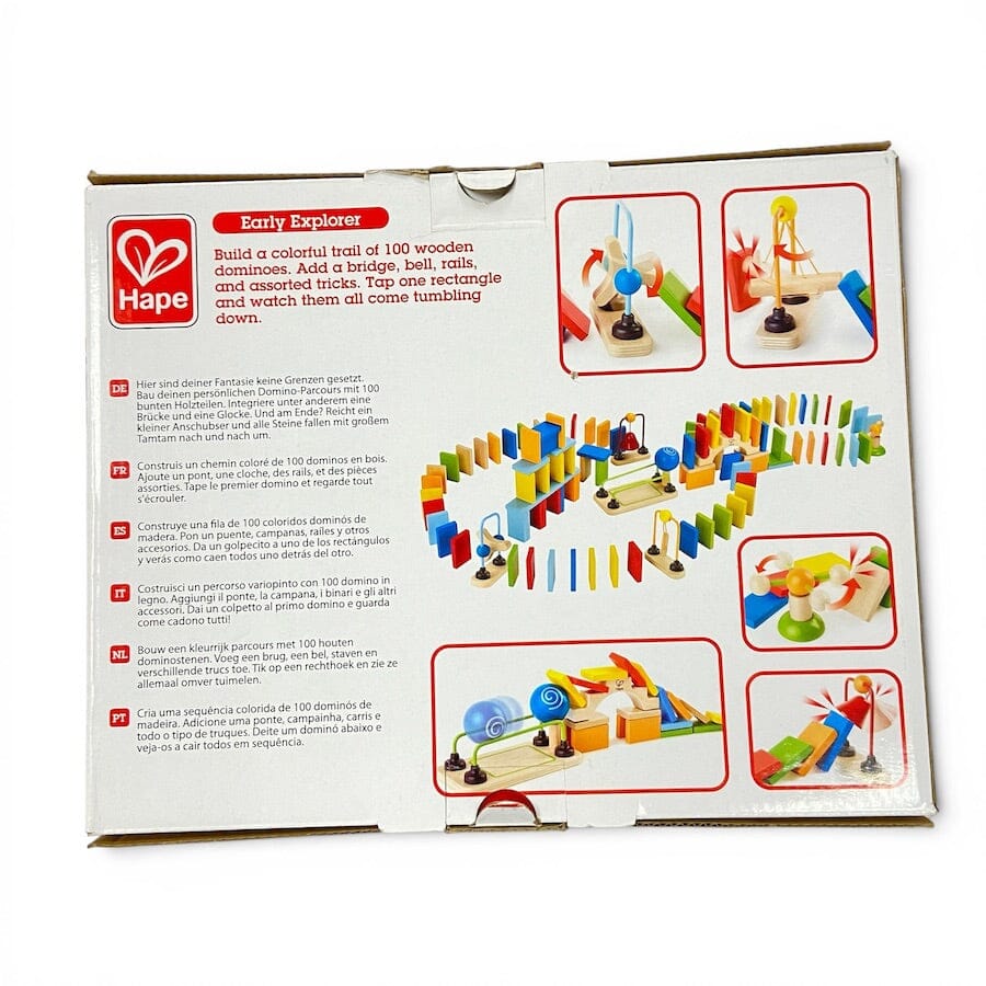 Hape Wooden Dynamo Dominoes Toys