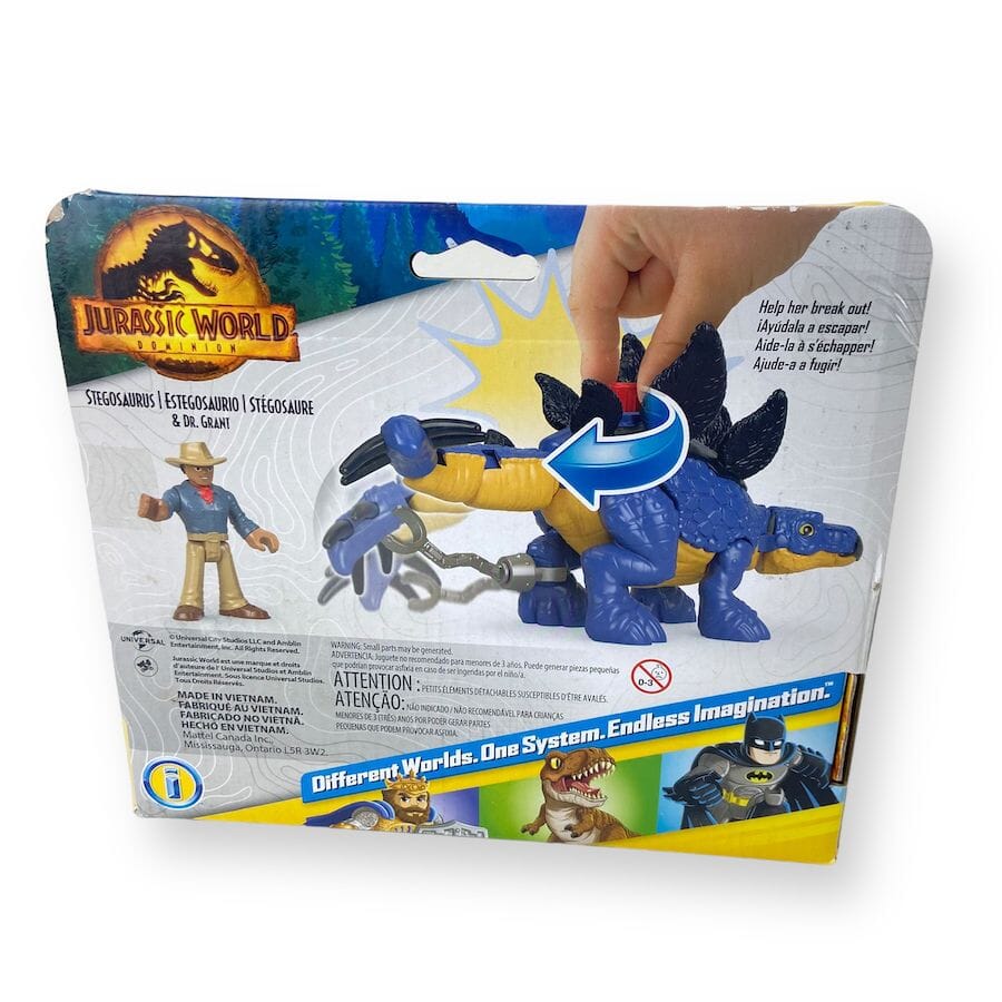 Imaginext Jurassic World Stegosaurus Set Toys