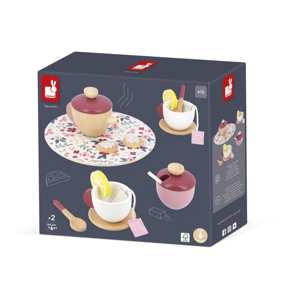 Janod - Janod Twist Tea Set