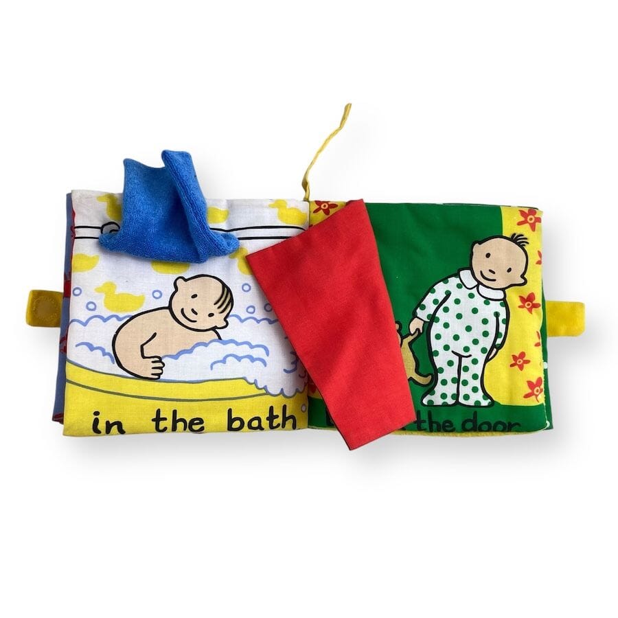 JellyCat Peek A Baby Soft Book Books