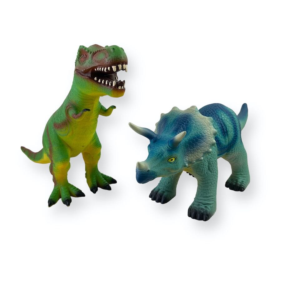 Jumbo Soft Plastic Dinosaur Duo Toys
