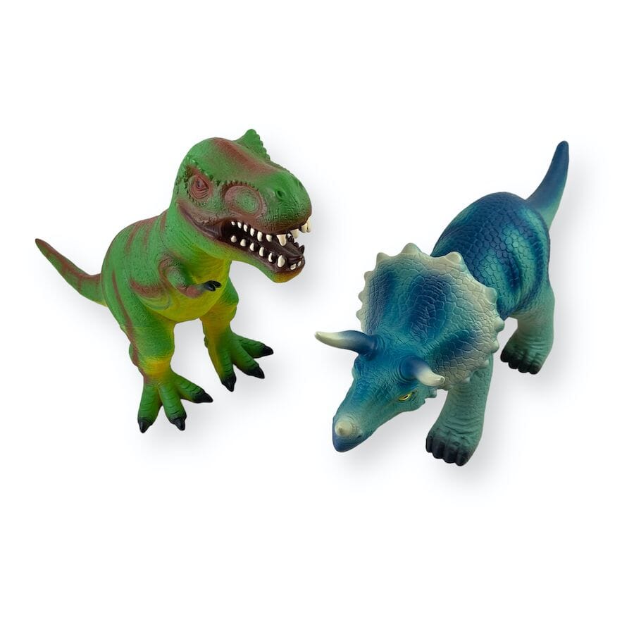 Jumbo Soft Plastic Dinosaur Duo Toys