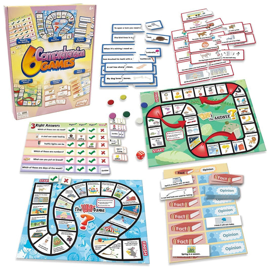 Junior Learning 6 Comprehension Games JL406