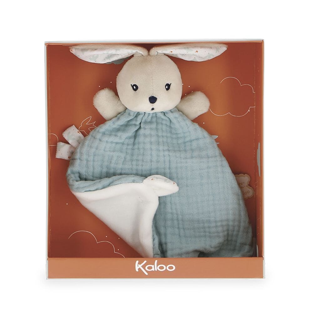 Kaloo Doudou Rabbit Comforter (Dove) Toys