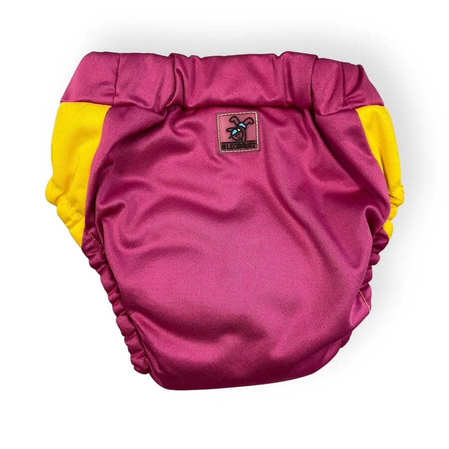 Kangacare Lil Learnerz Training Pants Cloth Diapers Magenta w/Yellow