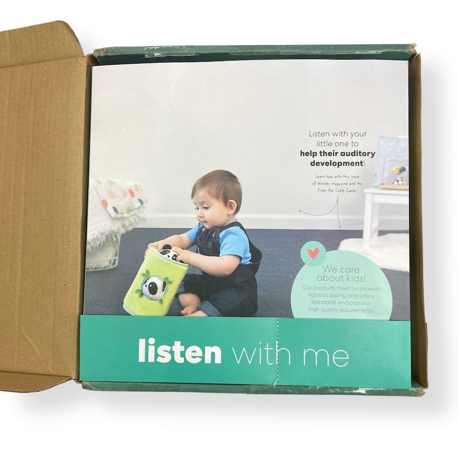 KiwiCo Listen with Me Panda Crate Toys