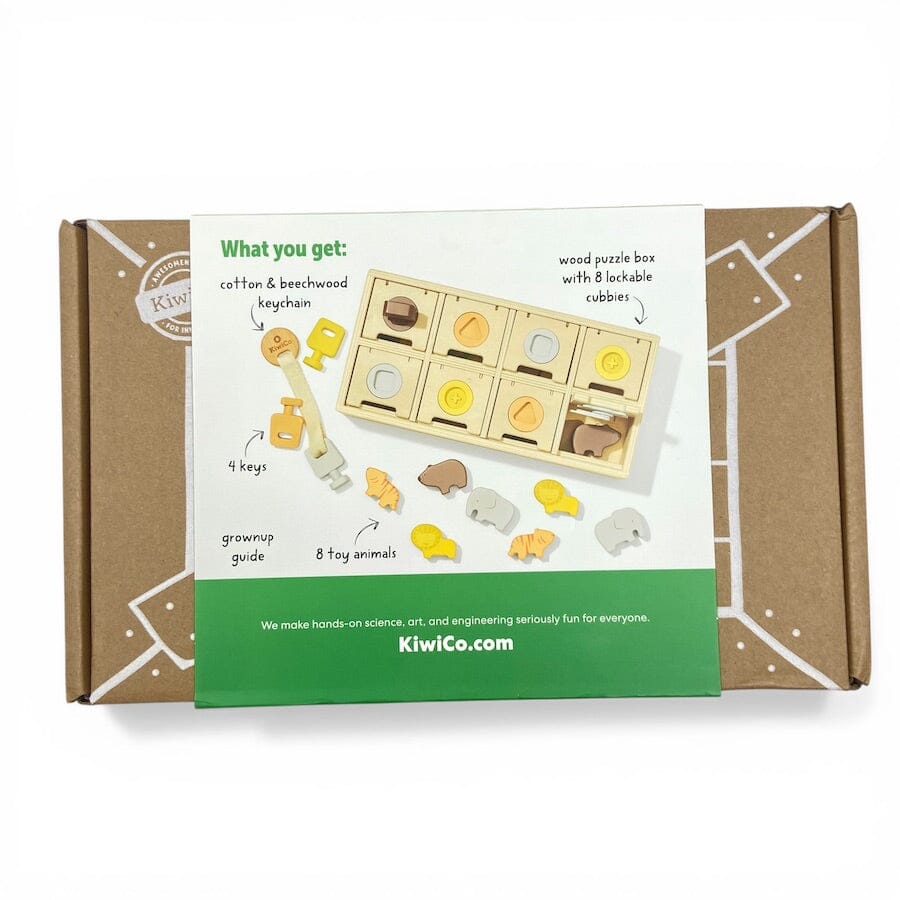 KiwiCo Peek-a-Zoo Puzzle Box Puzzles