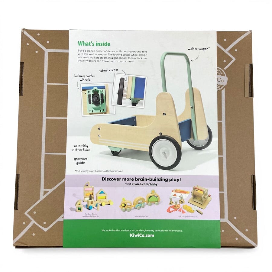 KiwiCo Push-and-Go Walker Wagon Toys