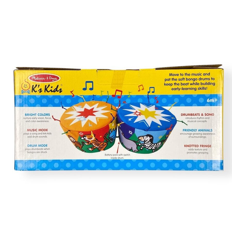 K's Kids Musical Bongos Toys