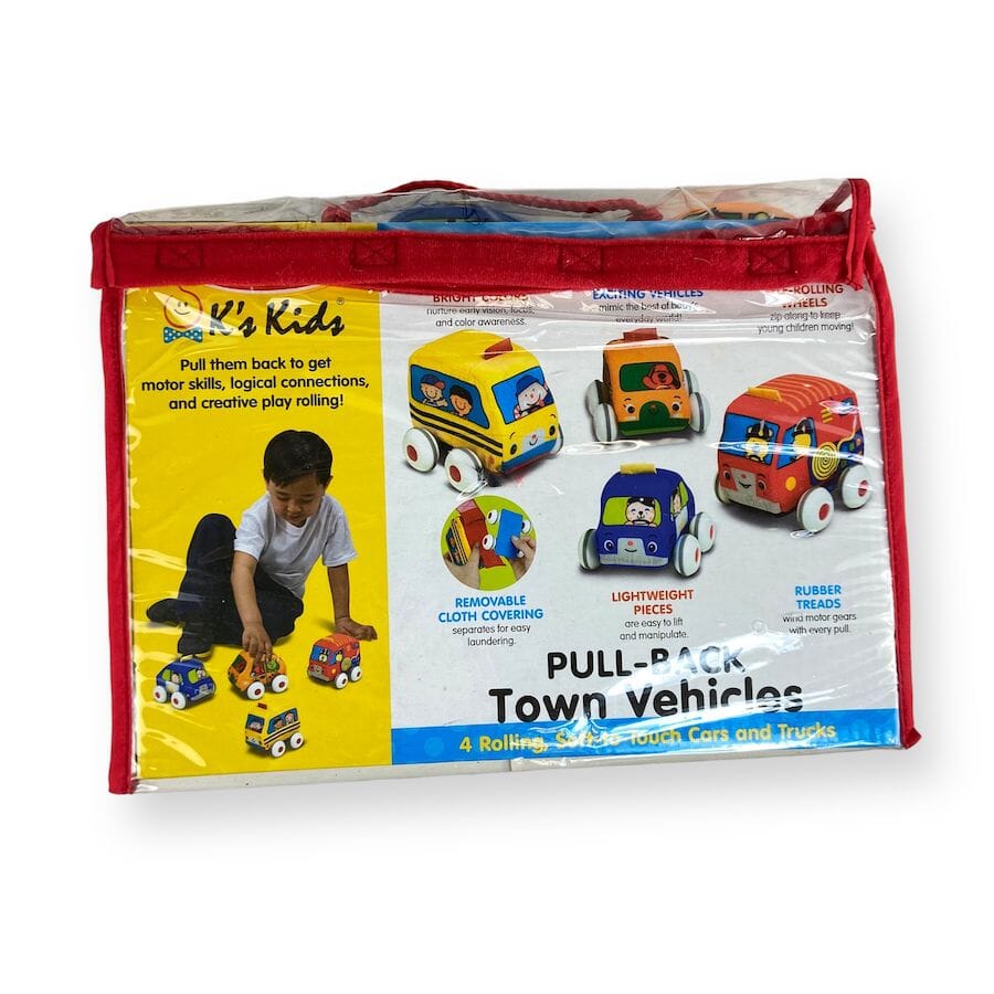 Melissa & Doug - K's Kids Pull - Back Town Vehicles