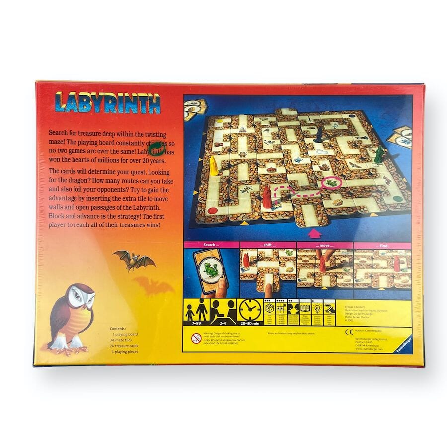 Labyrinth Family Board Game Games