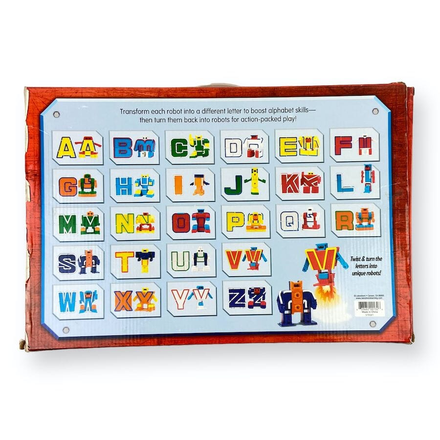 Lakeshore Alpha-Bots Toys
