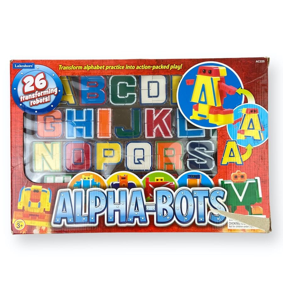 Lakeshore Alpha-Bots Toys