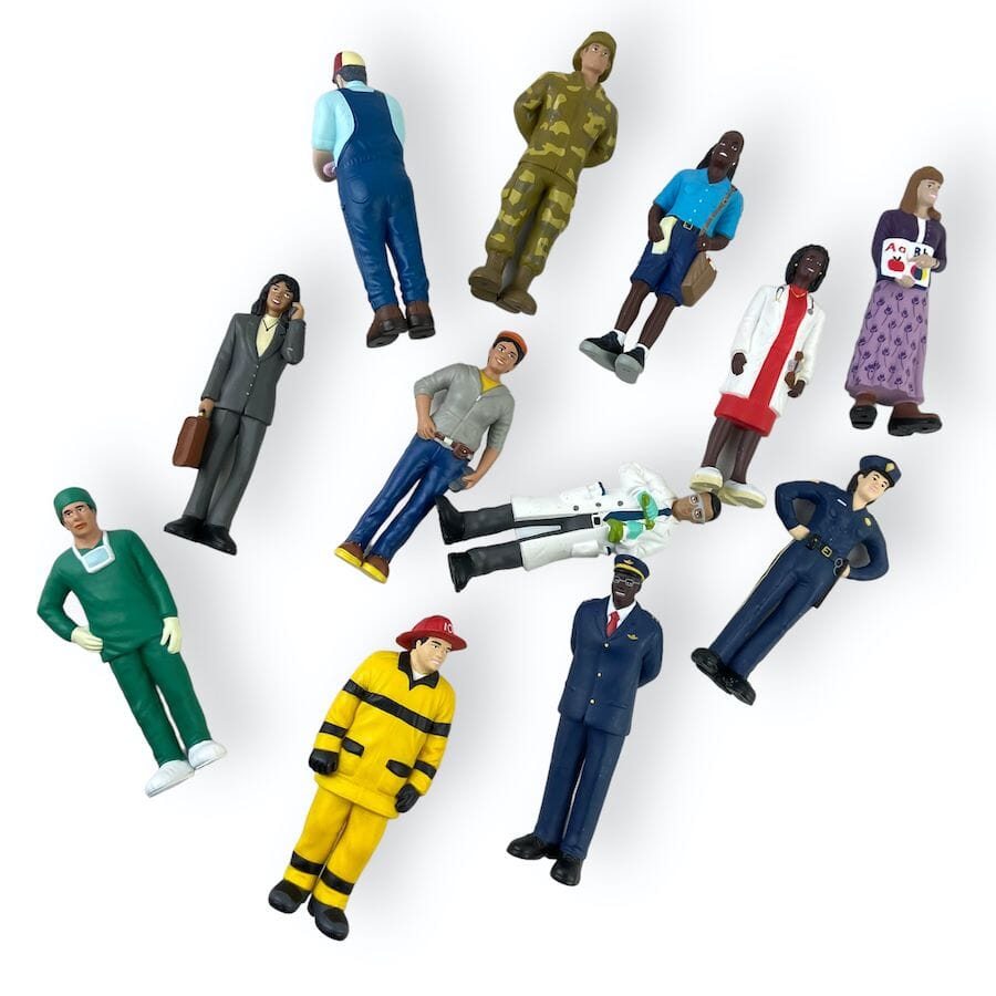 Lakeshore Community Block Play People Toys