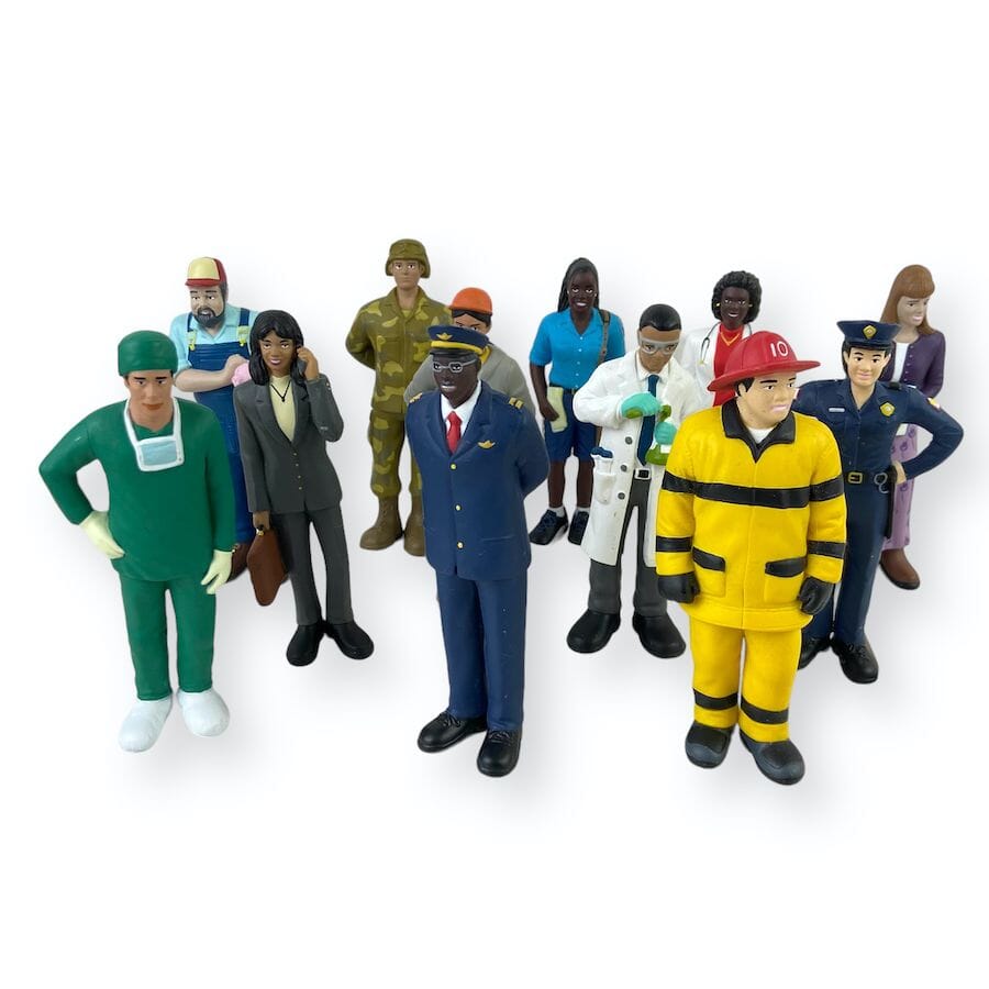 Lakeshore Community Block Play People Toys