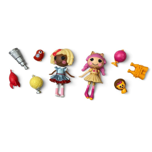 Lalaloopsy Mini Kat Jungle Roar & Dot Starlight Bundle Toys