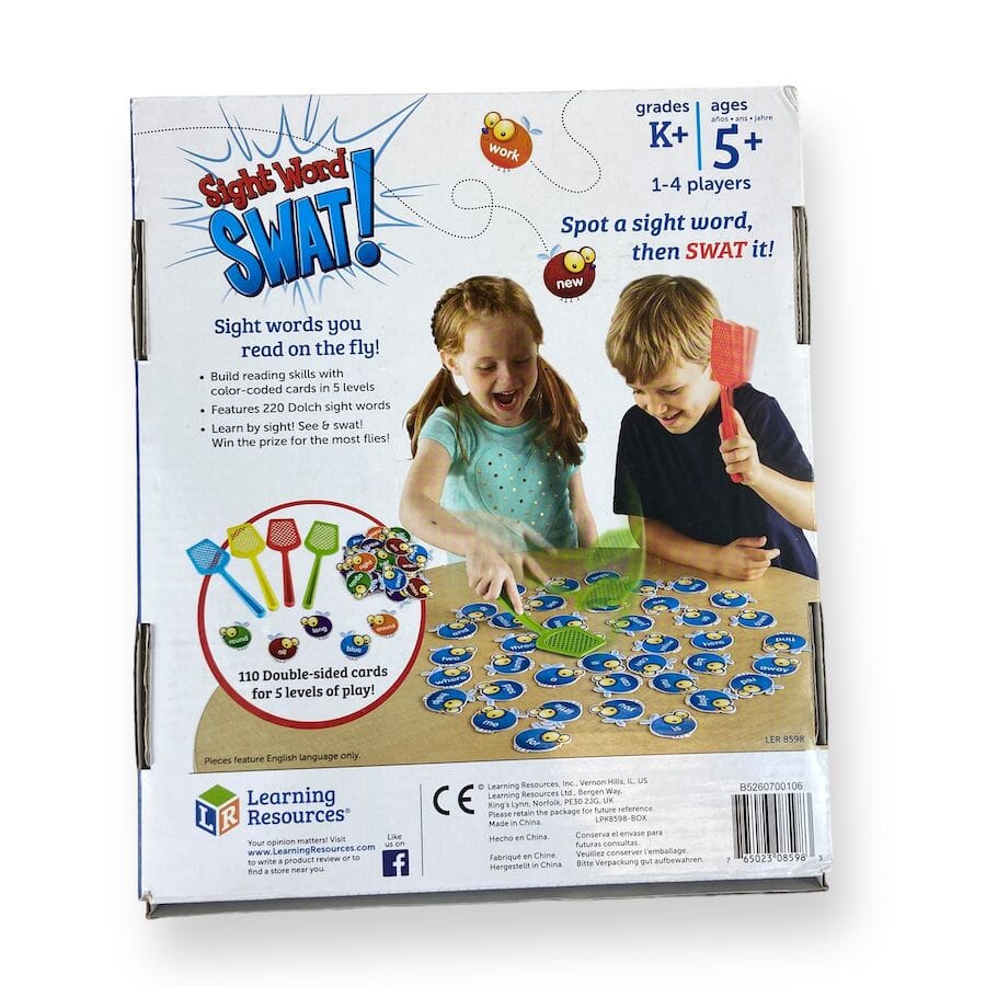 Learning Resources - Learning Resources Sight Word SWAT!
