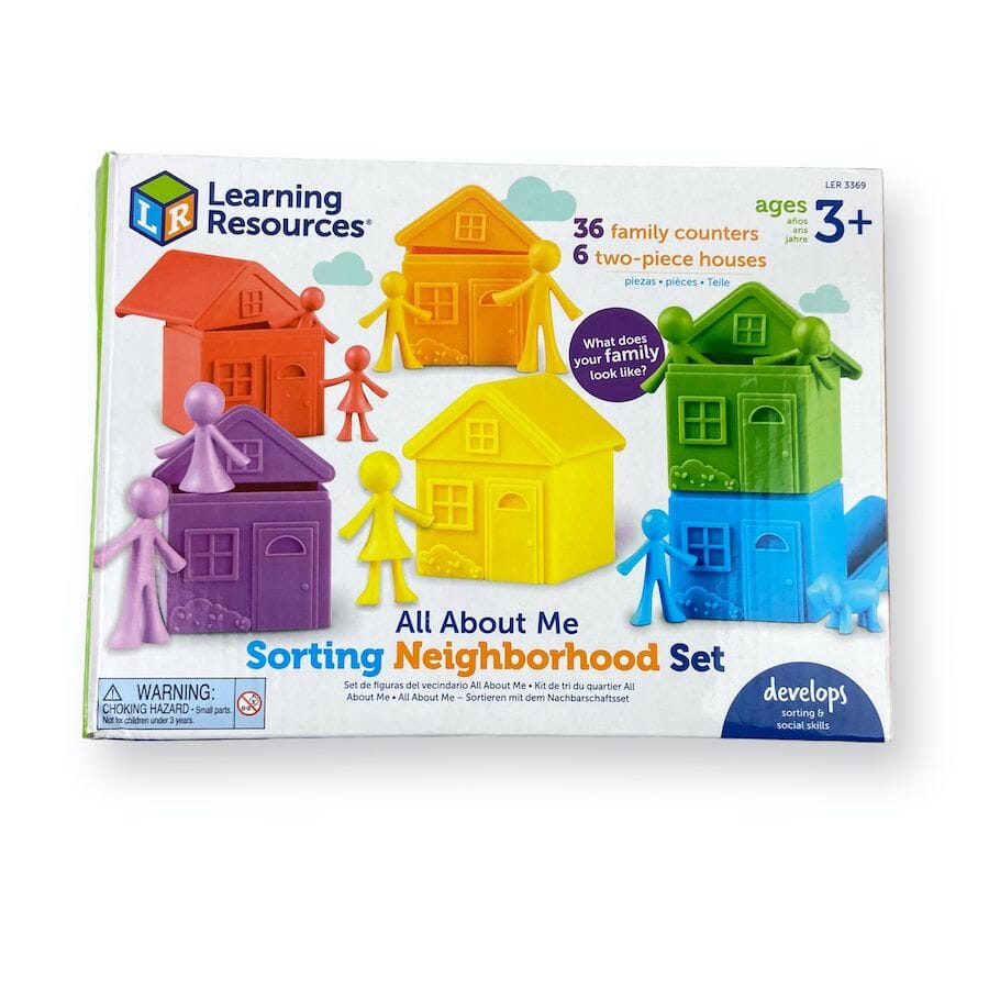 Learning Resources Sorting Neighborhood Set Toys