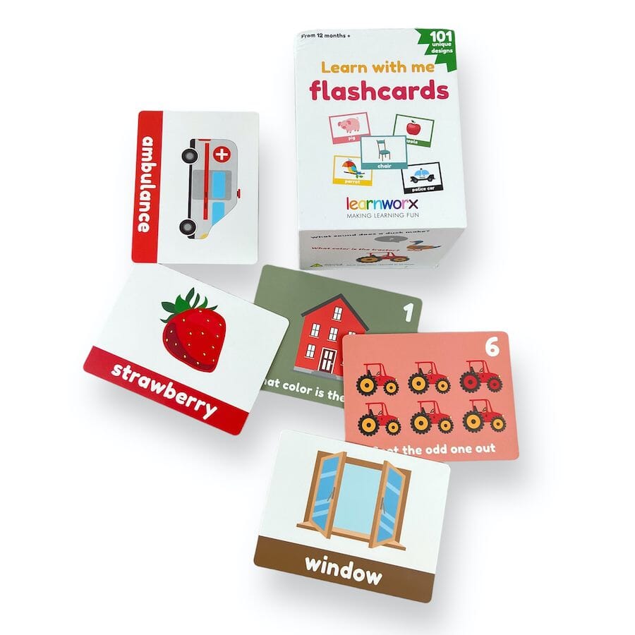 Learnworx - Learnworx 101 Baby Flash Cards