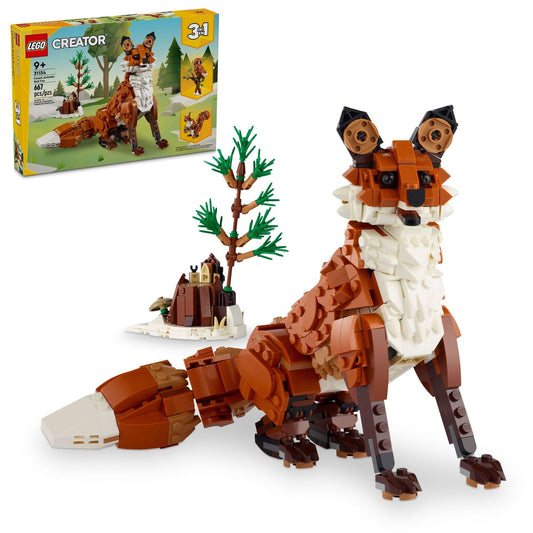 LEGO Creator 3 in 1 Forest Animals Red Fox 31154