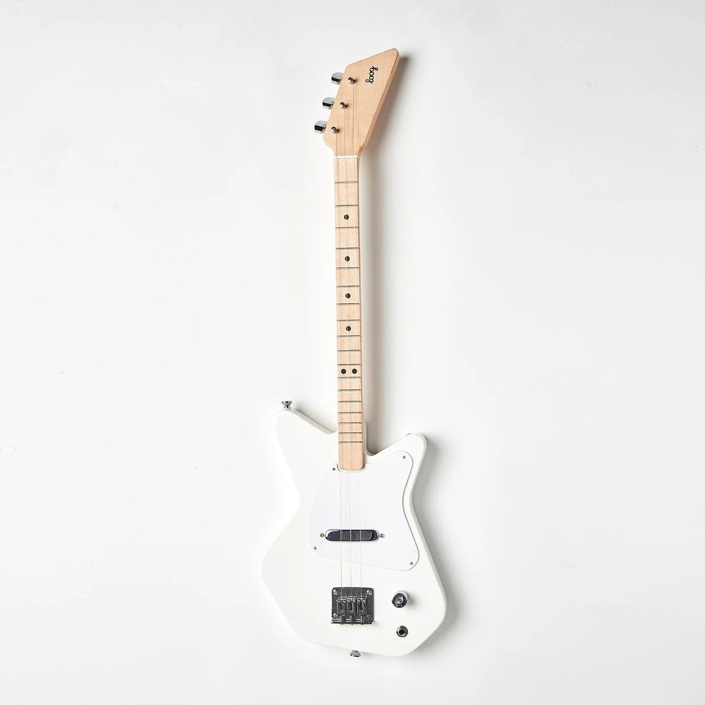Loog Pro Beginners Electric Guitar - White