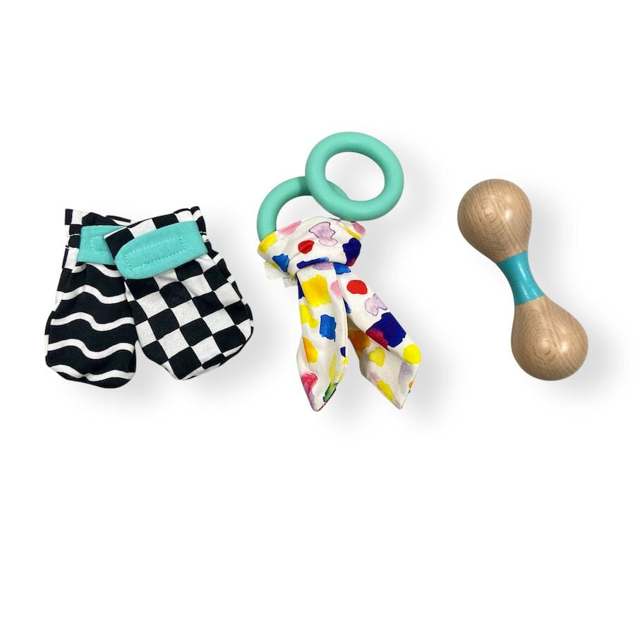 Lovevery Baby Toys Bundle with Mittens Toys