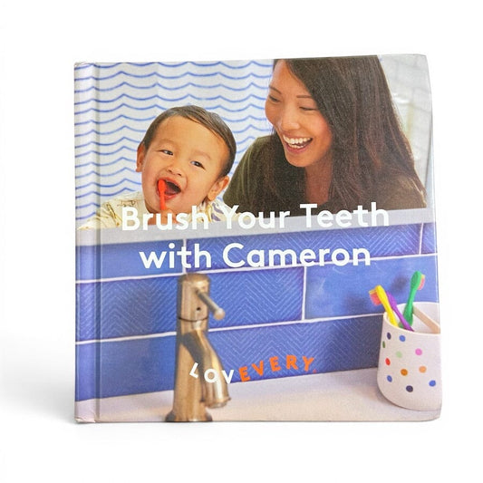 Lovevery ‘Brush Your Teeth with Cameron’ Book Books