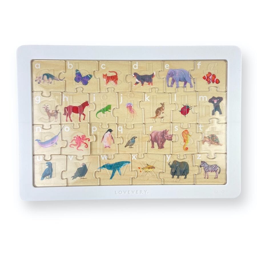 Lovevery Letter Sounds Animal Puzzle Toys