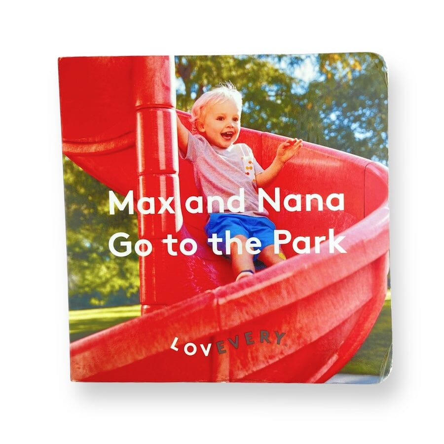 Lovevery Max and Nana Go To The Park Board Book Books