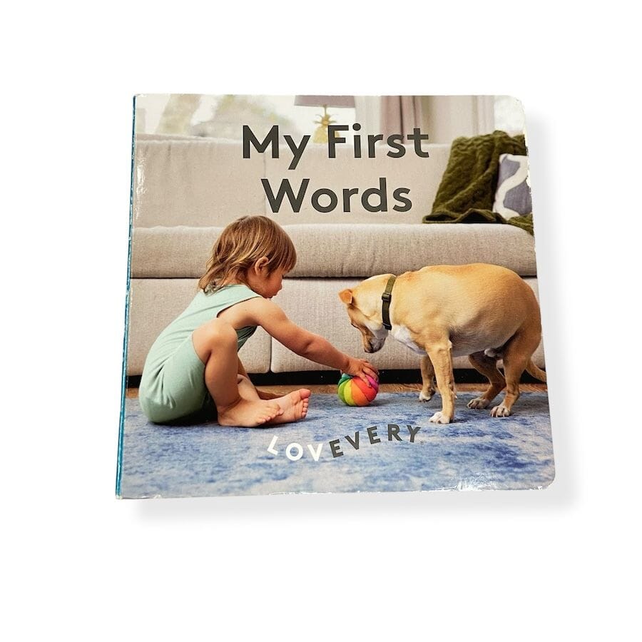 Lovevery My First Words Board Book Books