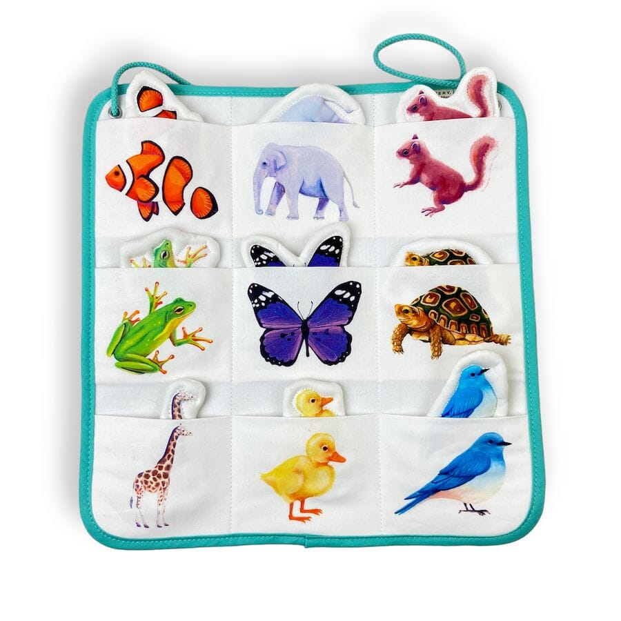 Lovevery Quilted Critter Pockets Toys
