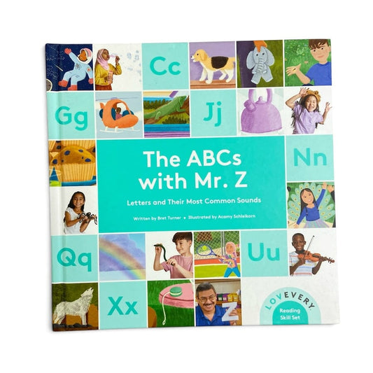 Lovevery The ABCs with Mr. Z Hardcover Book Books