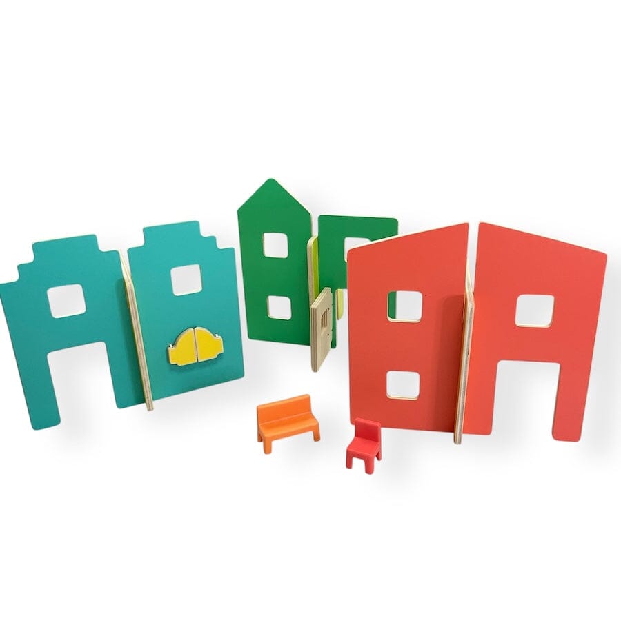 Lovevery Wooden Modular Village - Partial Toys