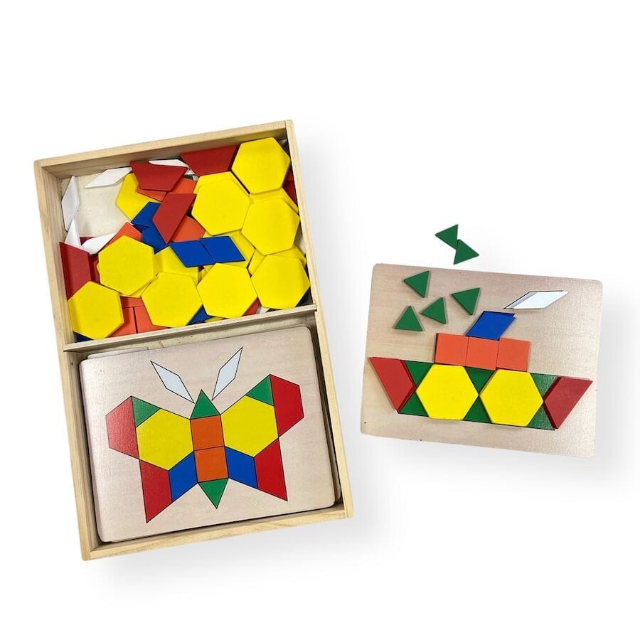 Melissa & Doug Body & Pattern Blocks Bundle Toys