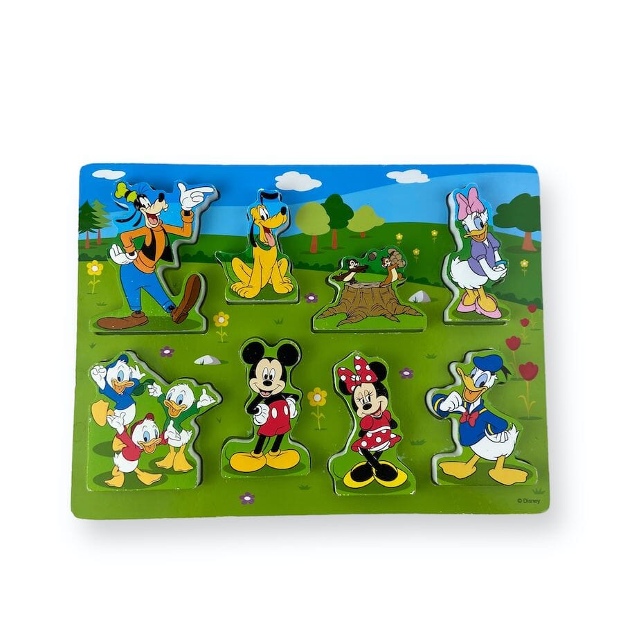 Melissa & Doug Disney Mickey Mouse Chunky Puzzle Toys