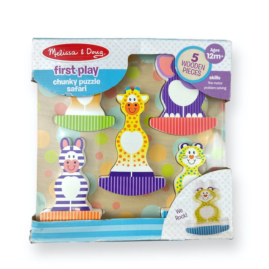 Melissa & Doug First Play Safari Puzzle Baby & Toddler