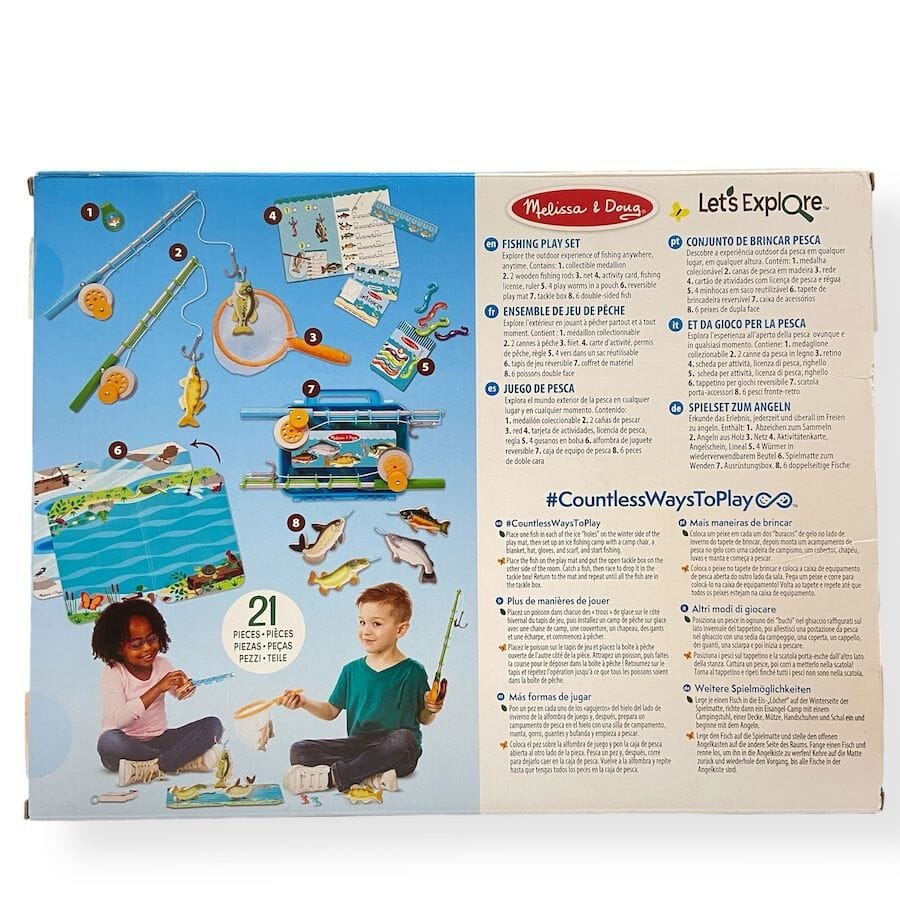 Melissa & Doug Let's Explore Fishing Play Set Toys