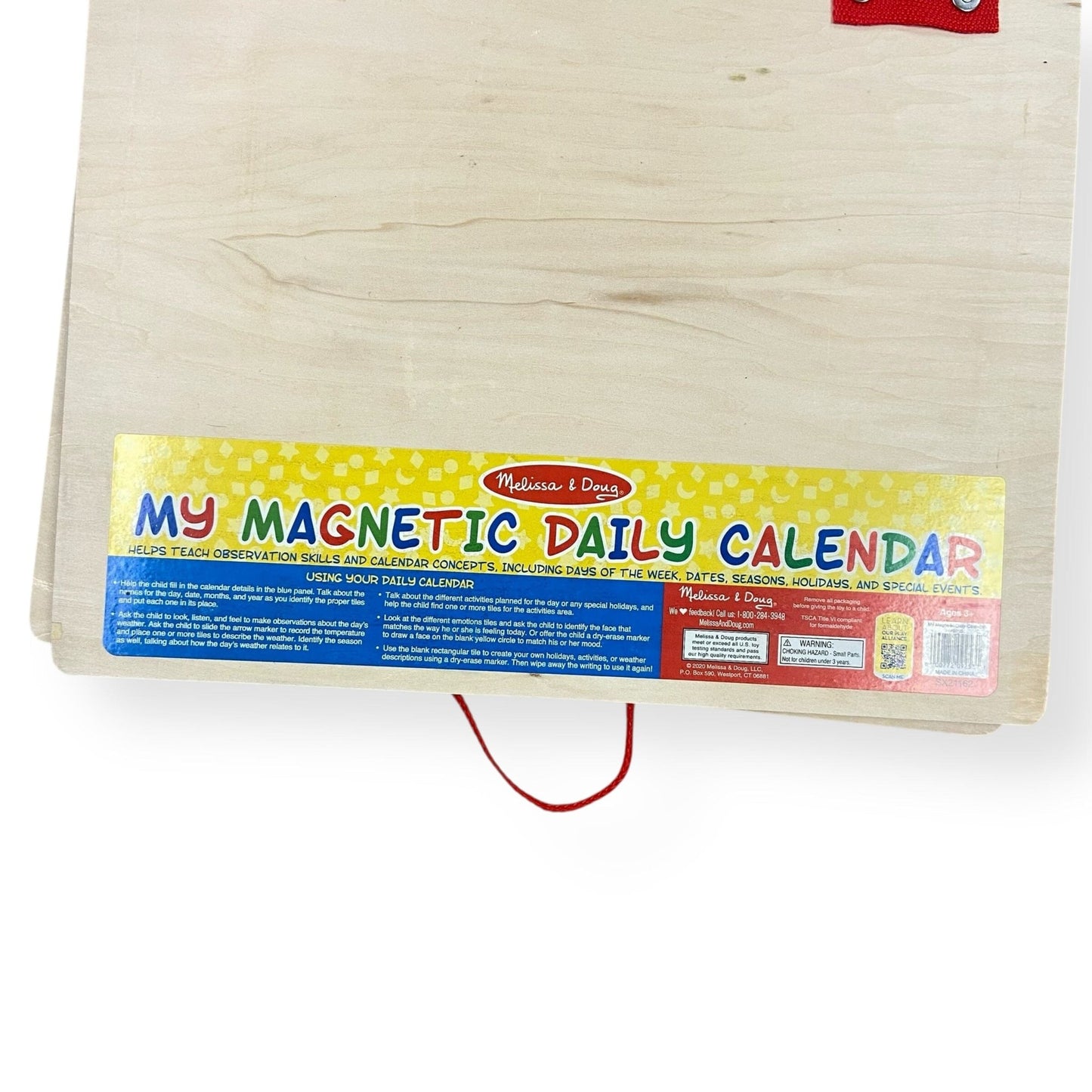 Melissa & Doug - Melissa & Doug My Magnetic Daily Calendar