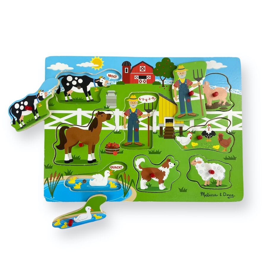 Melissa & Doug Truck & Puzzle Bundle Toys