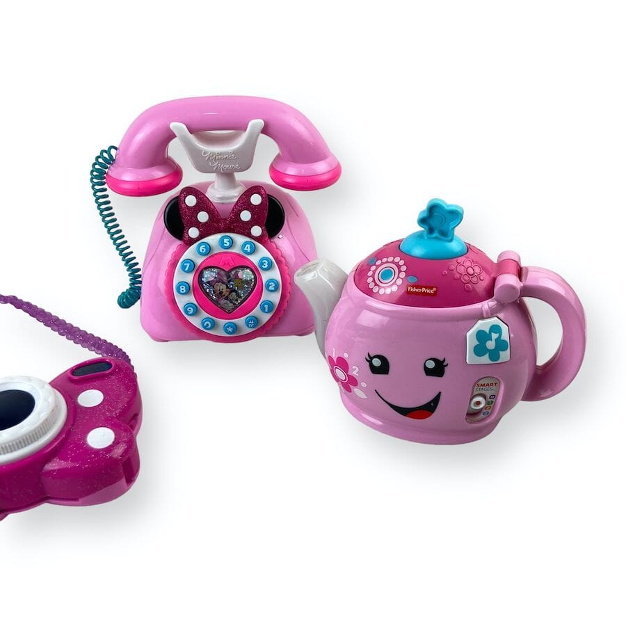 Minnie Mouse Rotary Phone Bundle Toys