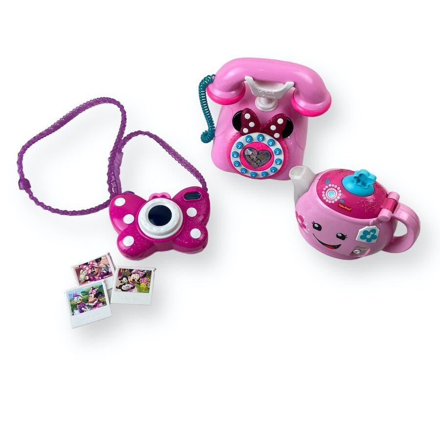 Minnie Mouse Rotary Phone Bundle Toys