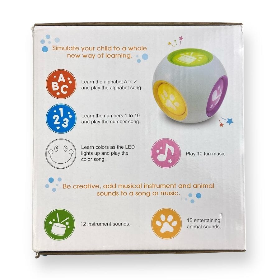 Musical Learning Cube Toys