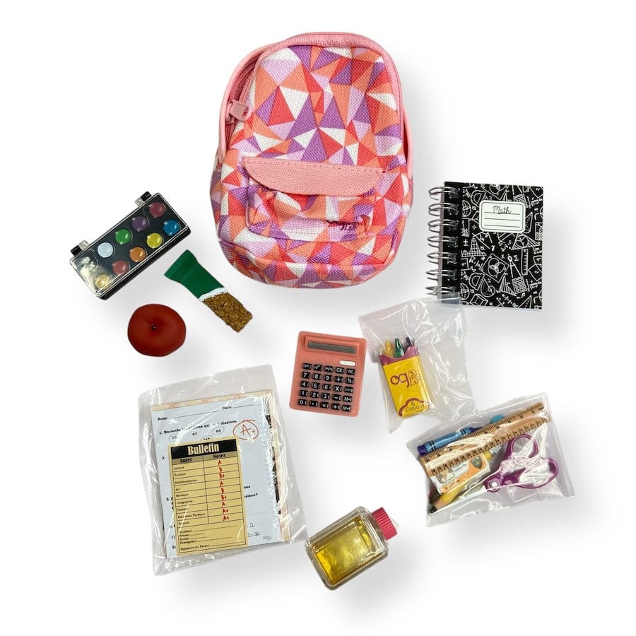 Our Generation School Backpack Set Dolls