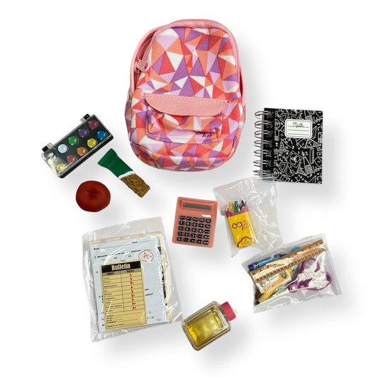 Our Generation School Backpack Set Dolls