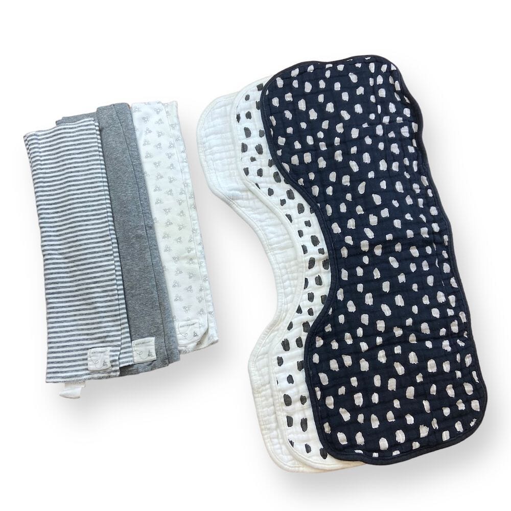 PBK & Burt's Bees Burp Cloth Sets Baby & Toddler