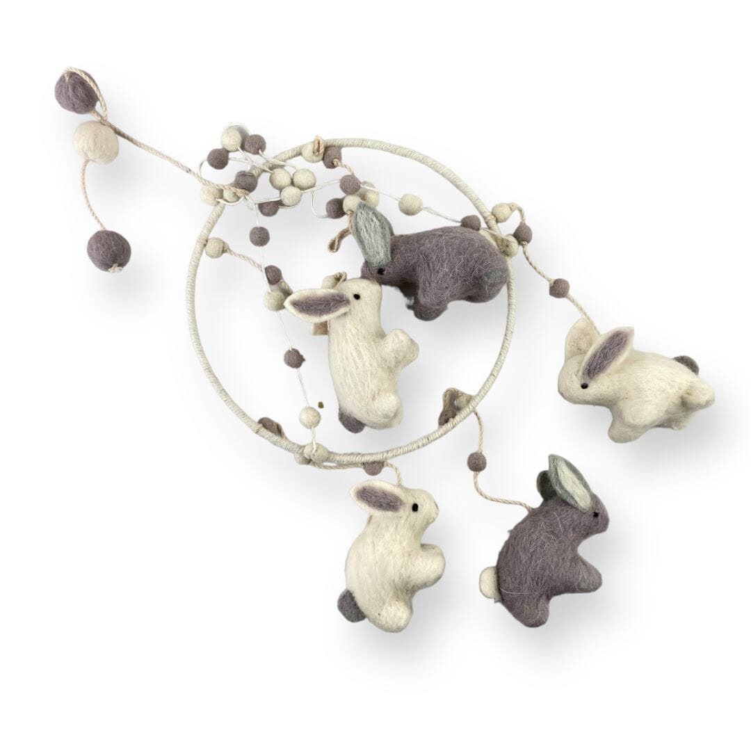 Pehr Wool Felt Bunny Mobile Baby & Toddler
