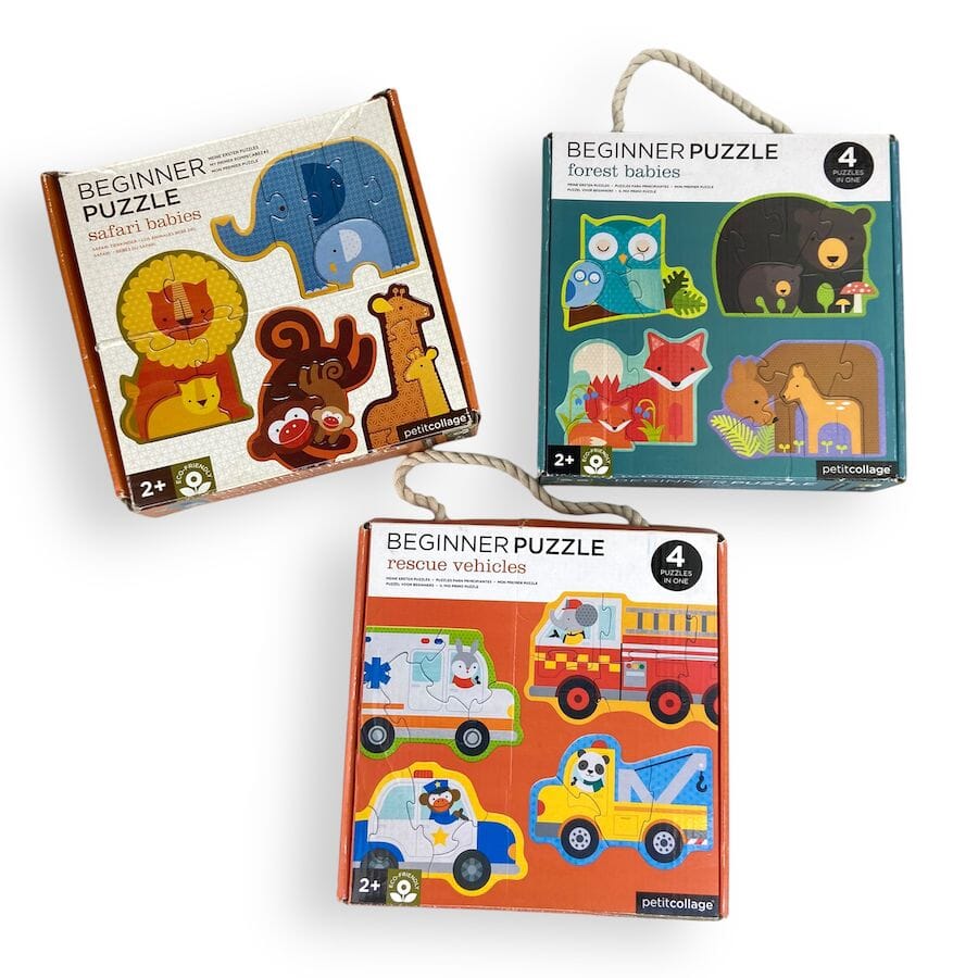 Petitcollage Beginner Puzzles Bundle Puzzles