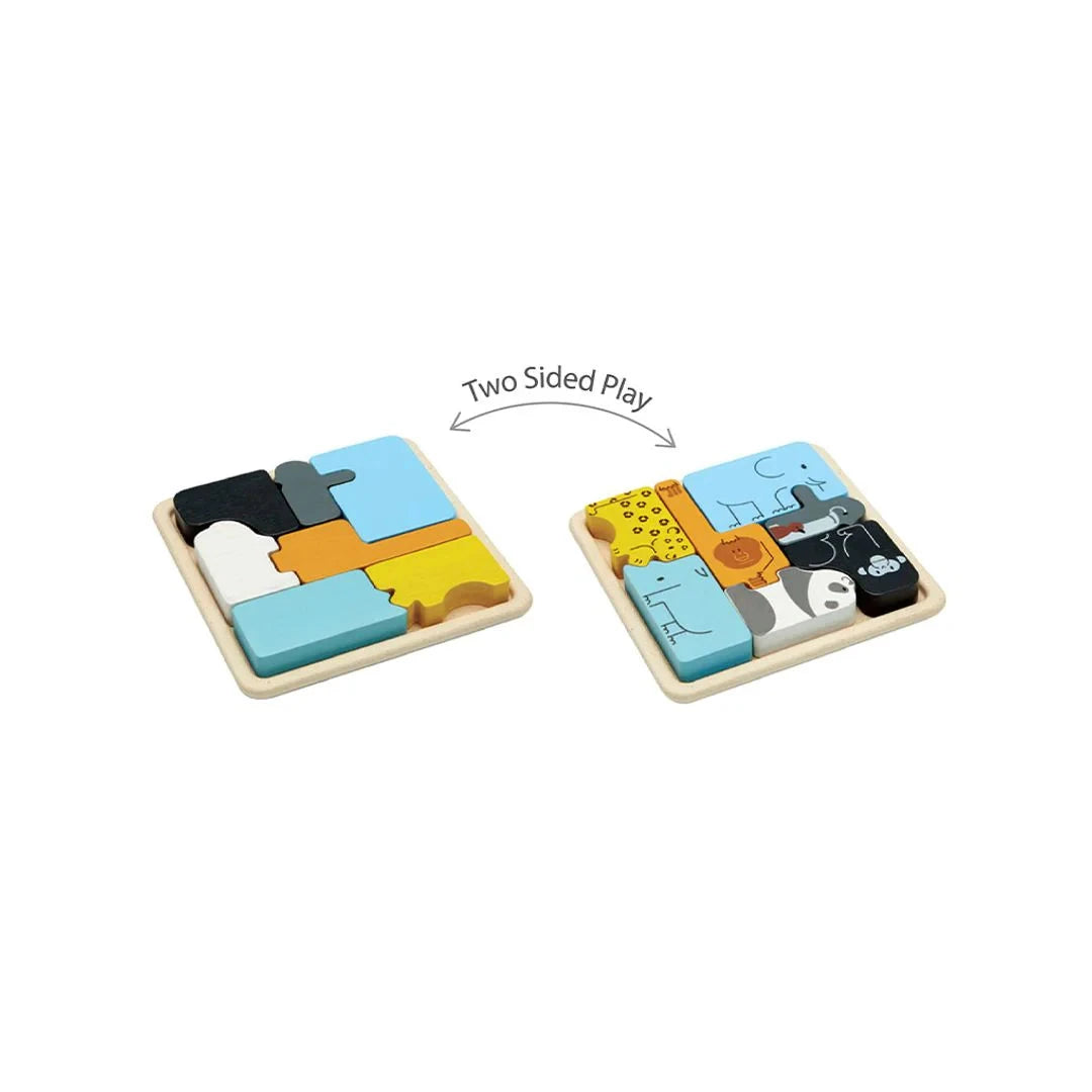 PlanToys Animal Puzzle Game Toys
